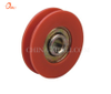 Λευκό H Groove Factory Nylon Wheel Sliding Window Door Roller (ML-AH001)