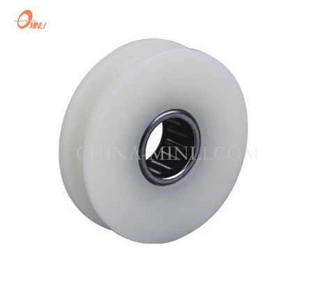 Hot Sale U Groove Nylon Wheels Τροχαλία κυλίνδρου συρόμενης πόρτας παραθύρου (ML-AU007)