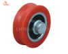 Μαύρο Nylon Roller V Groove Hardware Αξεσουάρ Τροχαλία παραθύρου πόρτας