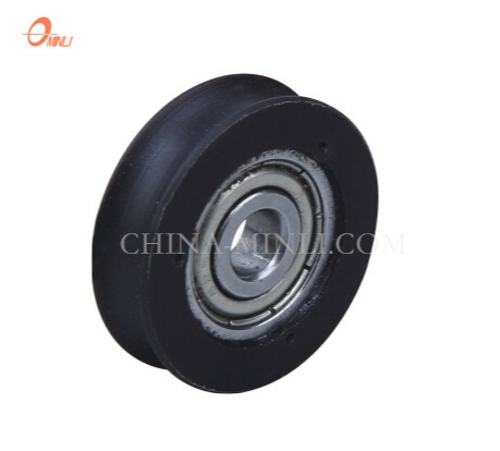 Hot Sale U Groove Nylon Wheels Τροχαλία κυλίνδρου συρόμενης πόρτας παραθύρου (ML-AU007)