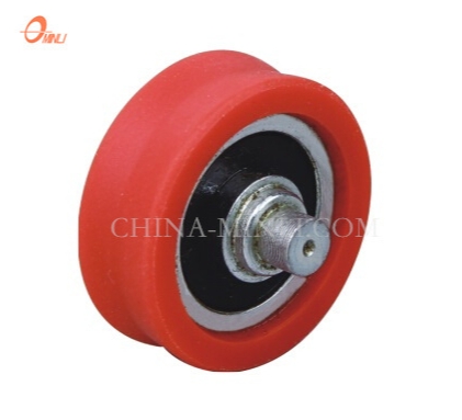 Λευκό V Groove Factory Nylon Wheel Sliding Window Door Roller (ML-AV047)