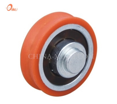 Πορτοκαλί Nylon Wheel Hot Sale Nylon Roller για τροχαλία παραθύρου και πόρτας