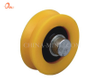 Λευκό V Groove Factory Nylon Pulley Wheel Sliding Window Door Roller (ML-AV048)